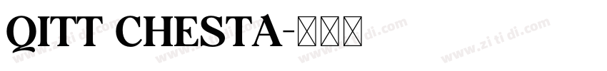 Qitt Chesta字体转换